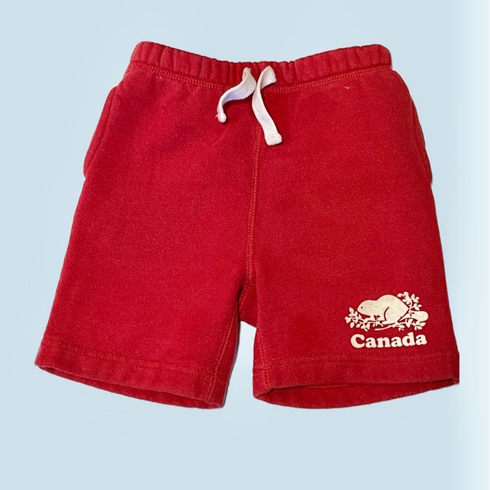 Roots Canada classic shorts Red size 18-24m